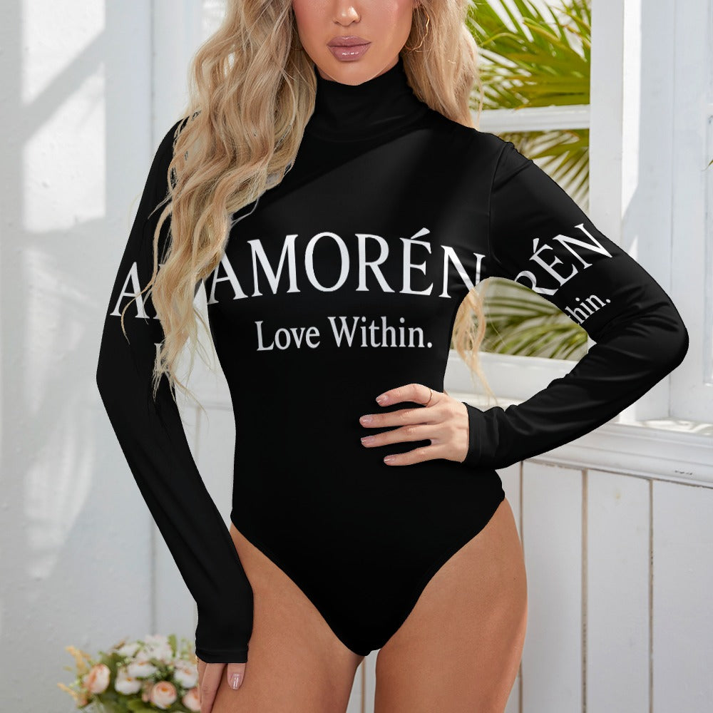 Women's Turtleneck Long Sleeve Bodysuit