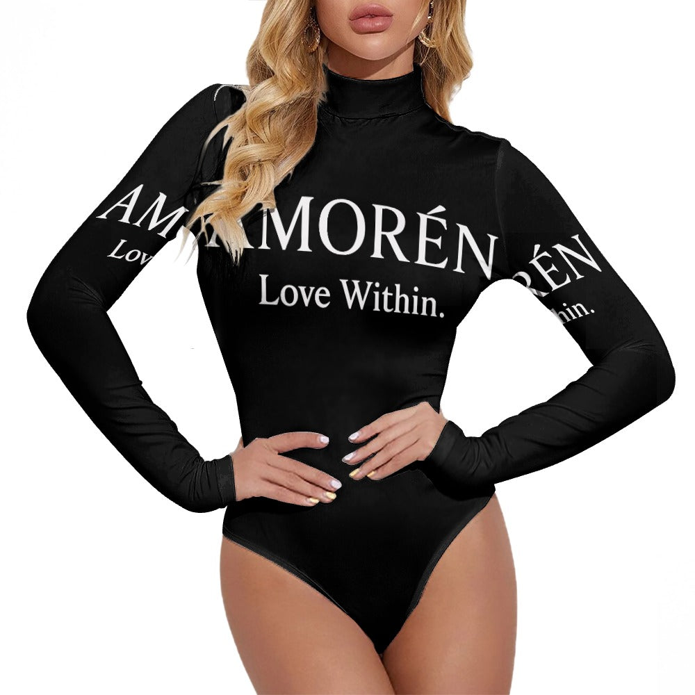 Women's Turtleneck Long Sleeve Bodysuit