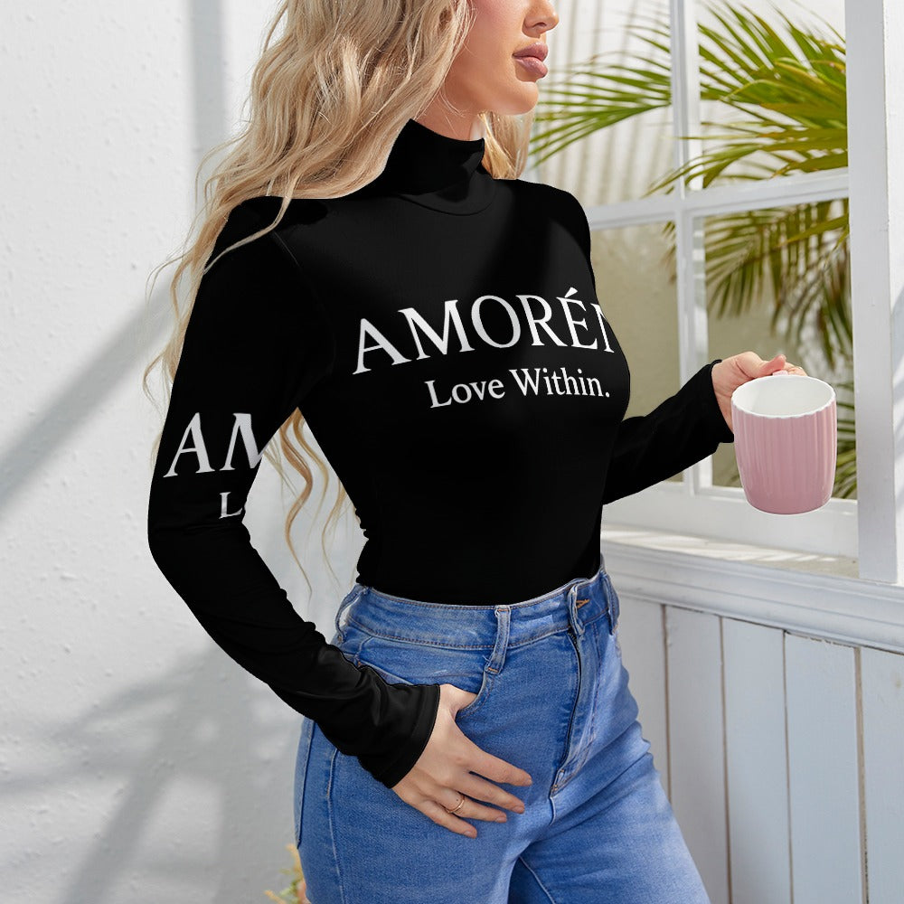 Women's Turtleneck Long Sleeve Bodysuit