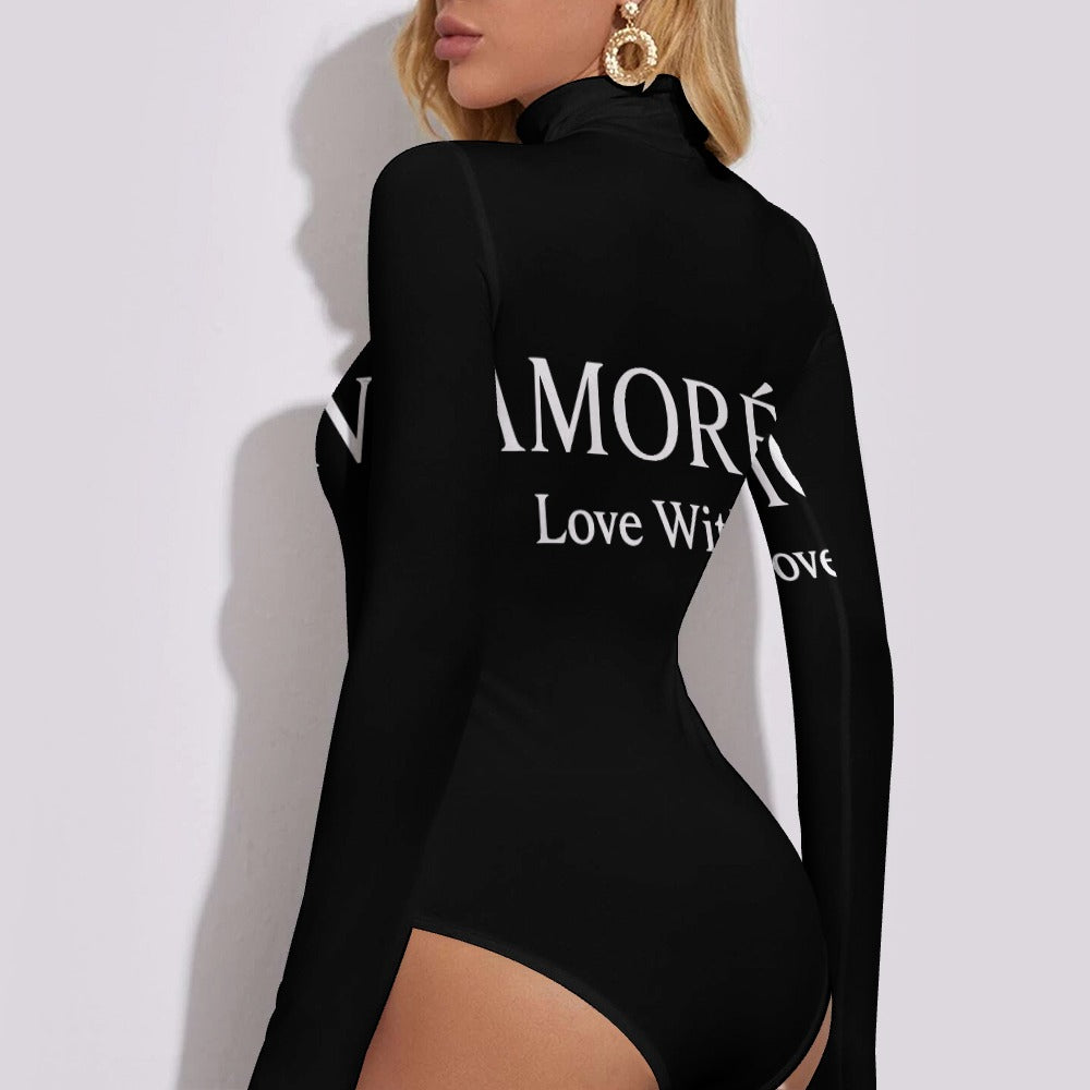 Women's Turtleneck Long Sleeve Bodysuit