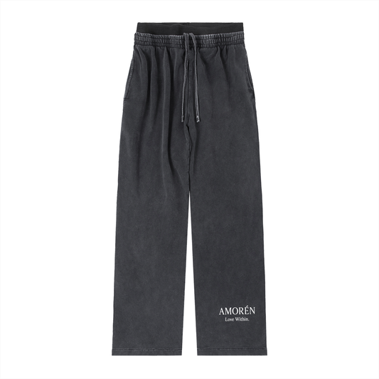 Vintage Washed Waist Pants